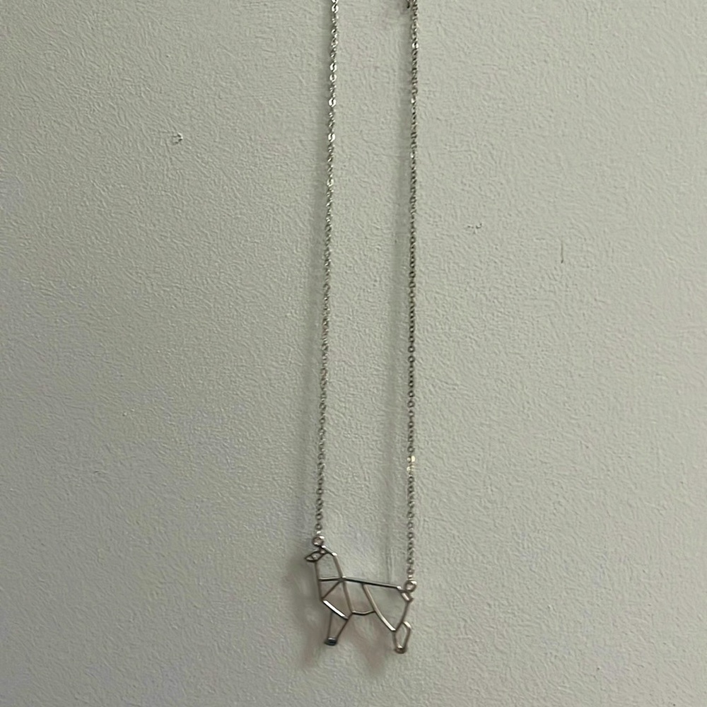 Origami Alpaca necklace (glorikami studio) 🦙